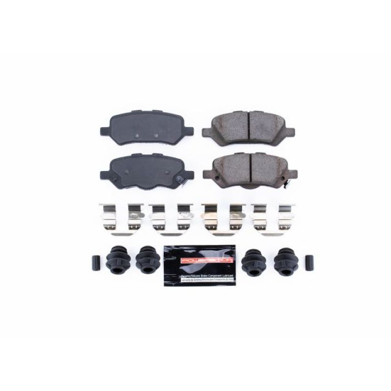 Power Stop 09-16 Toyota Venza Rear Z23 Evolution Sport Brake Pads w/Hardware PowerStop