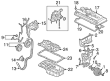 Load image into Gallery viewer, Genuine OEM HONDA Timing Belt Guide Plate (13622-PR3-000) X1