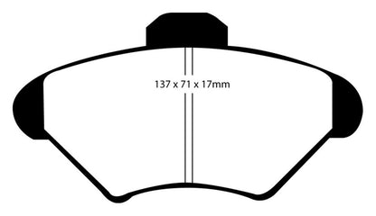 EBC RedStuff Front Brake Pads - DP31143C EBC