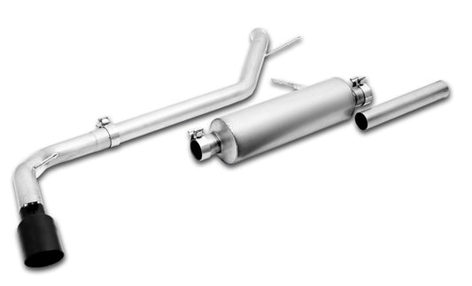 Gibson 22-24 Ford Maverick 2.0L Black Elite Cat-back Single Exhaust - Stainless Gibson