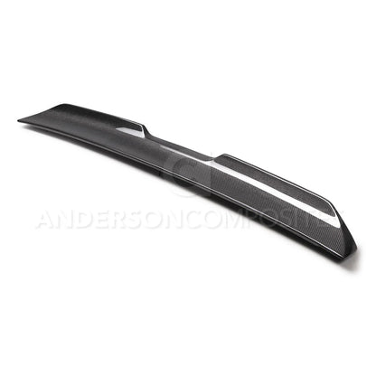 Anderson Composites 2018 - 2023 Dodge Challenger Type-SA Carbon Fiber Rear Spoiler - AC-RS18DGCHHC-SA