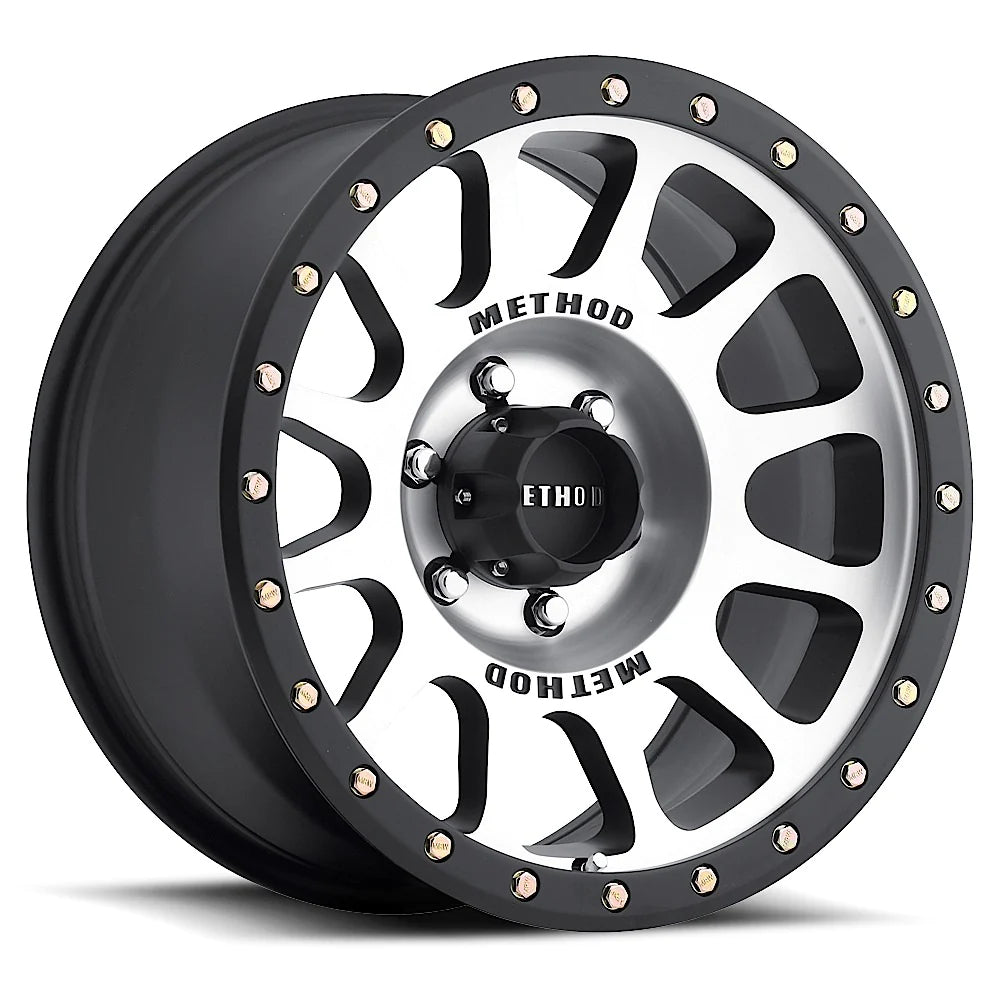 Method 305 NV MACHINED - MATTE BLACK LIP 18x9 / 5x150 / 25/6, 116.5 Hub Bore - MR30589058325 Method Wheels