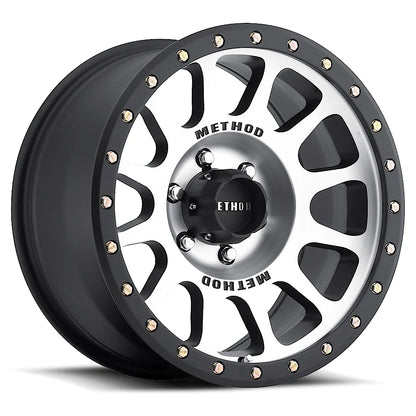 Method 305 NV MACHINED - MATTE BLACK LIP 18x9 / 5x150 / 25/6, 116.5 Hub Bore - MR30589058325 Method Wheels