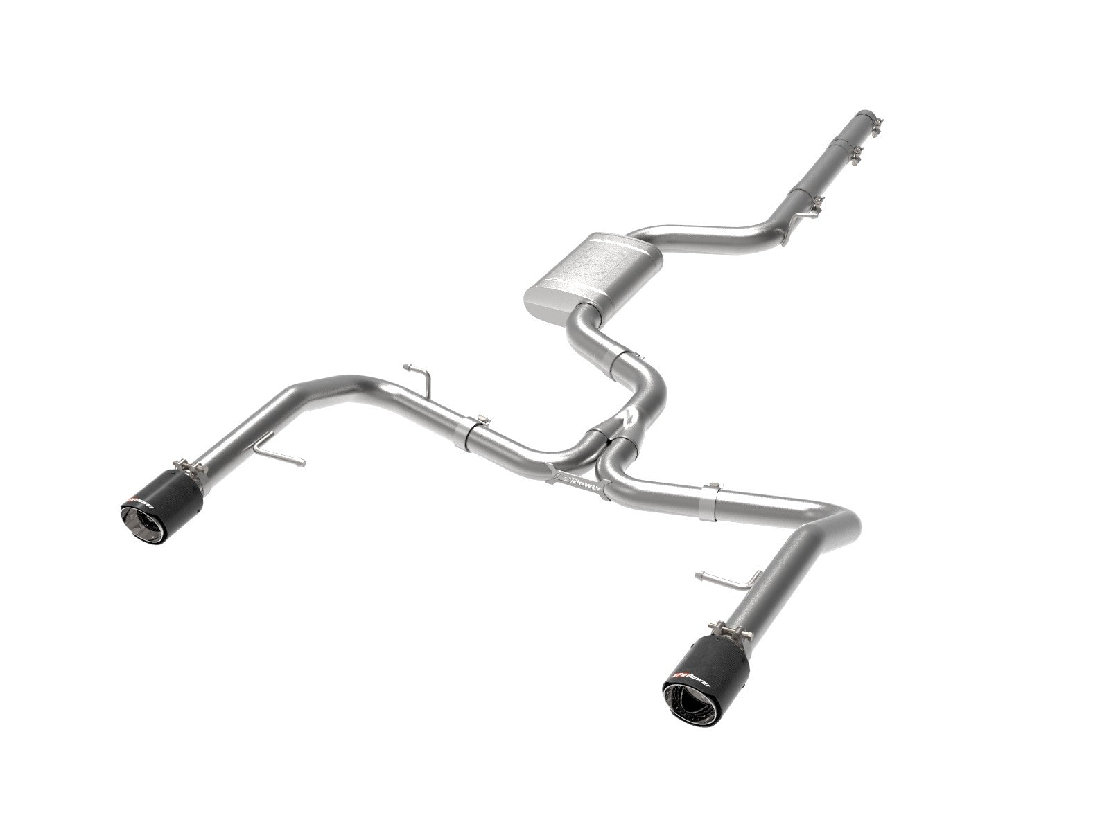 aFe VW Jetta GLI (MKVII) 19-21 L4-2.0L (t) MACH Force-Xp 3" to 2-1/2" 304 Stainless Steel Cat-Back Exhaust System - 49-36432-C aFe