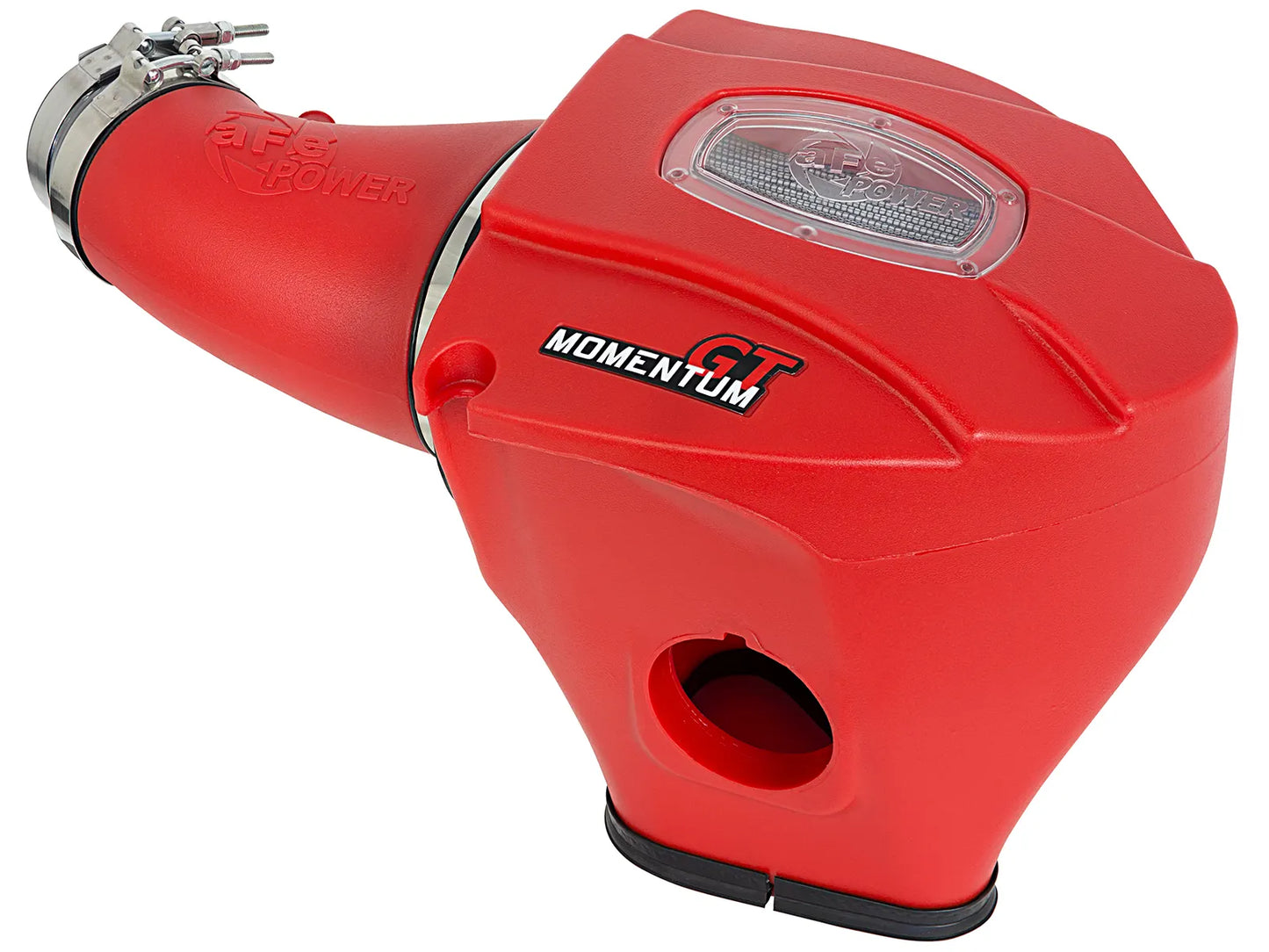 aFe Momentum GT Red Edition Cold Air Intake System w/Filter for 11-23 Dodge Challenger/Charger / Chrysler 300 (6.4L) - 51-72203-R aFe