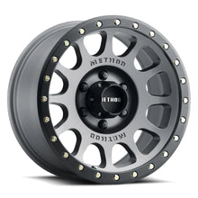 Load image into Gallery viewer, Method 305 NV TITANIUM - MATTE BLACK LIP 18x9 / 6x5.5 / -12/4.5, 108 Hub Bore - MR30589060812N