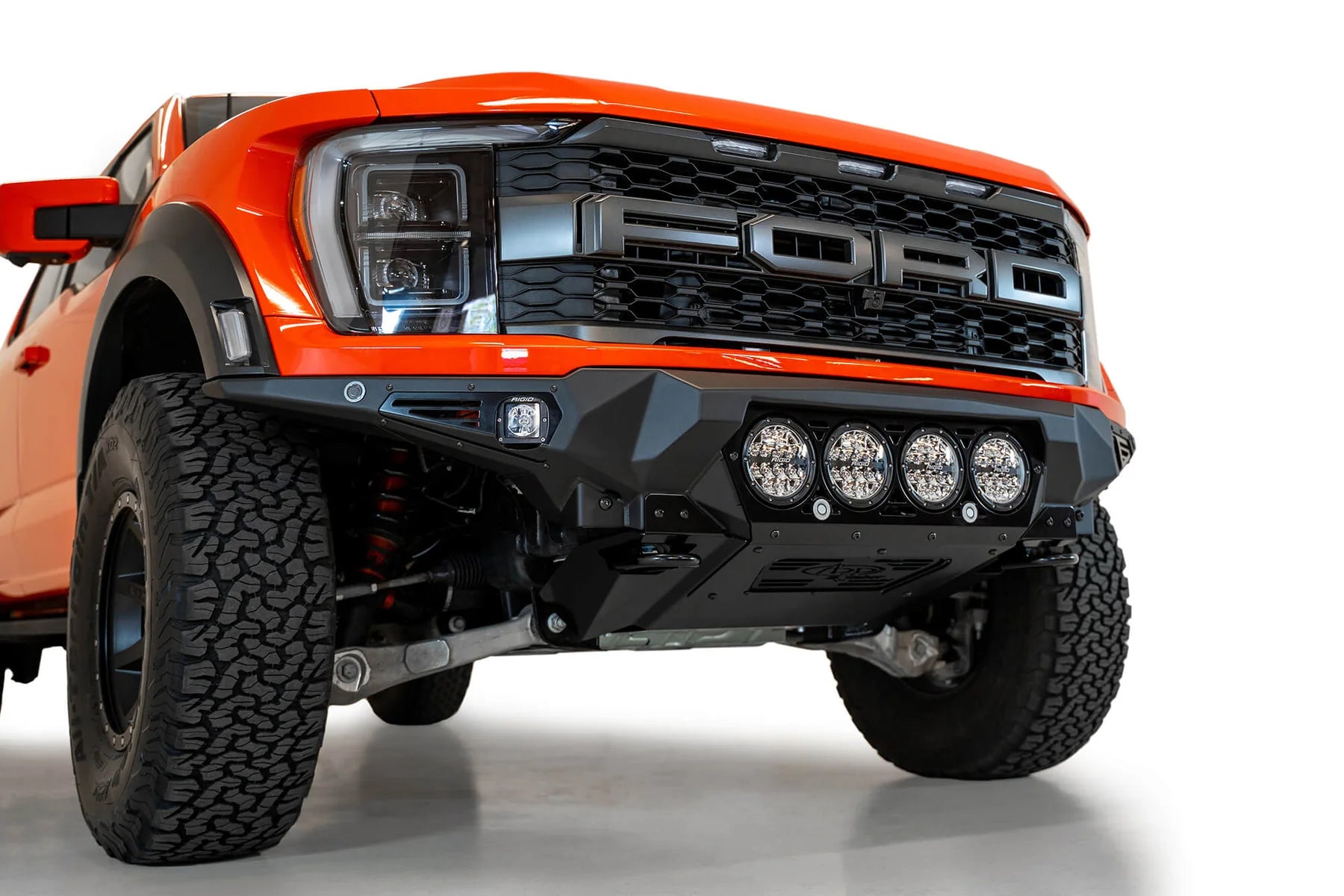 Addictive Desert Designs 2021-2023 Ford F-150 Raptor/Raptor R Bomber Front Bumper (Rigid) - F210014110103 Addictive Desert Designs