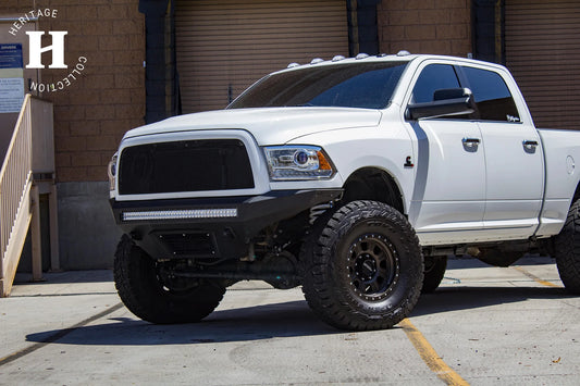 Addictive Desert Designs 2010-2018 Dodge Ram 2500/3500 Stealth Fighter Front Bumper / Heritage - F511182770103 Addictive Desert Designs