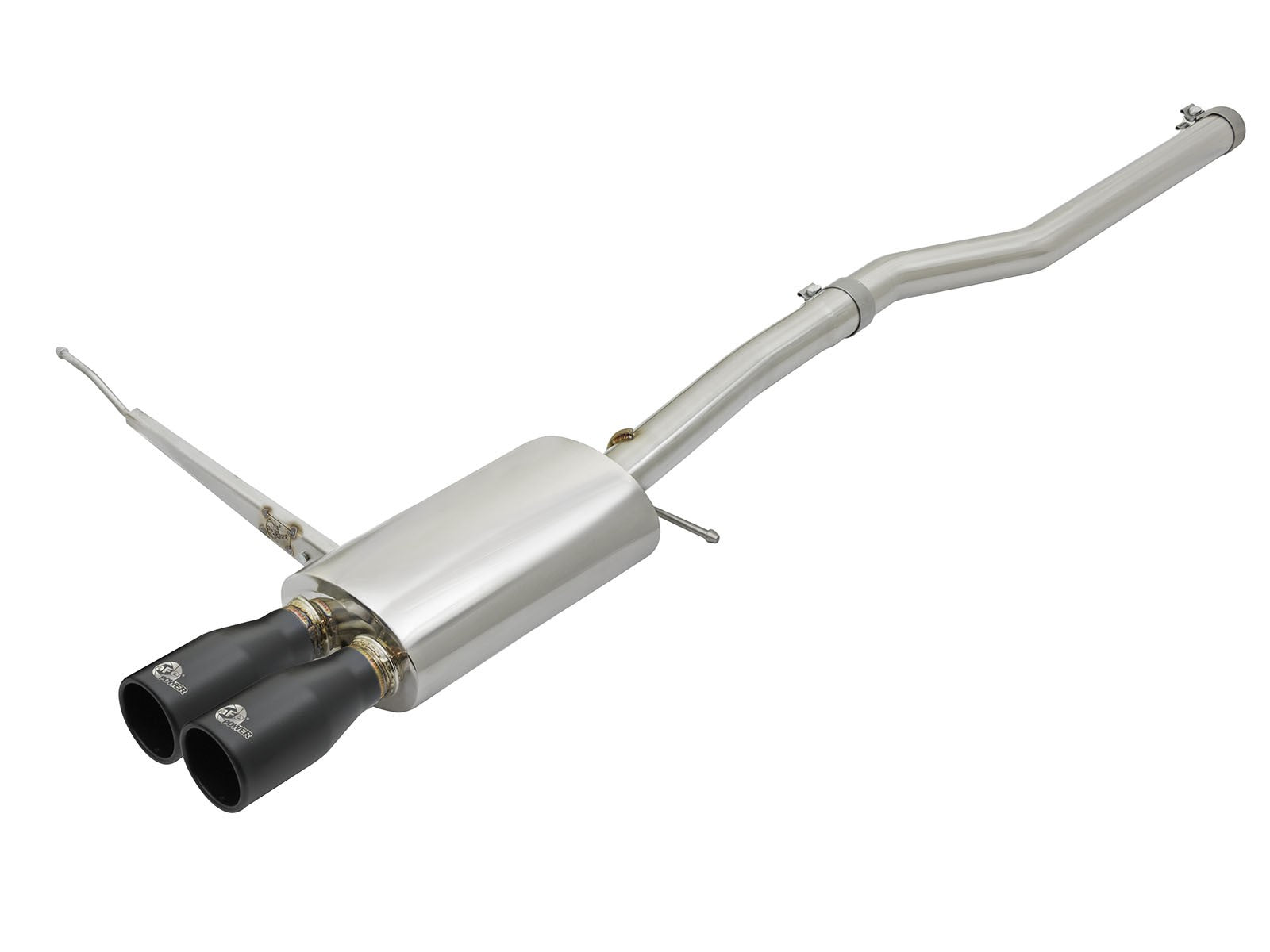 aFe MINI Cooper S (F56/57) 15-23 L4-2.0L (t) B46 MACH Force-Xp 2-1/2 IN 304 Stainless Steel Cat-Back Exhaust System - 49-36331-B aFe