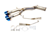 PLM Hyundai Veloster 2019 - 2021 Axle Back Exhaust (Blue Tips) - PLM-HJS-TKP-BLUE