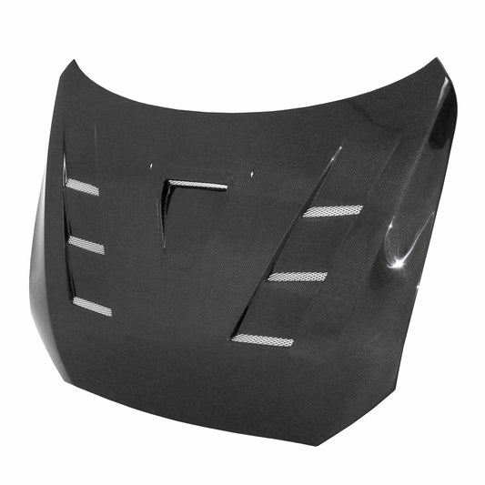 Seibon HD0809MITEVOX-TS Carbon Fiber TS-Style Hood for 2008–2015 Mitsubishi Lancer EVO X