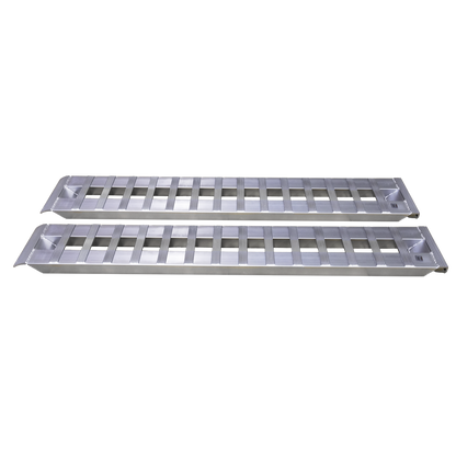 Gen-Y Extreme-Duty 10ft Aluminum Loading Ramps 15″ x 120″ 7K Capacity Per Ramp (Pair) - GH-17120