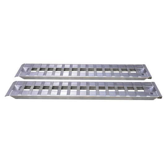 Gen-Y Heavy-Duty 12ft Aluminum Loading Ramps 15″ x 144″ 4K Capacity Per Ramp (Pair) - GH-16144