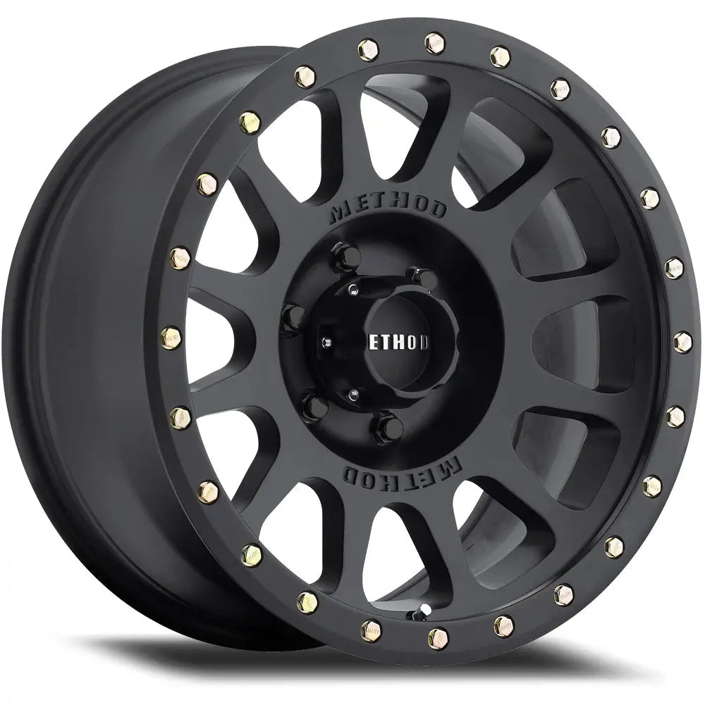 Method 305 NV MATTE BLACK 17x8.5 / 5x5 / 0/4.75, Hub Bore - MR30578550500 Method Wheels