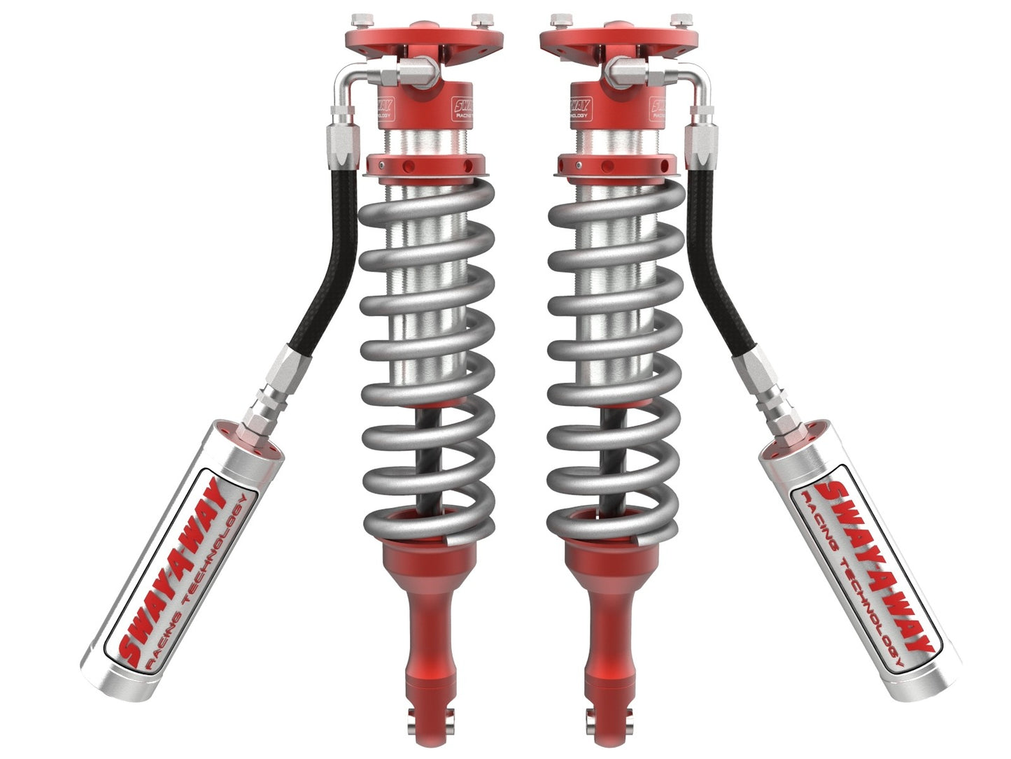 AFE Toyota 4Runner 03-09/FJ Cruiser/Tacoma 05-23 Sway-A-Way 2.5 Front Coilover Kit with Remote Reservoirs (Extended Travel) - 101-5600-19 aFe