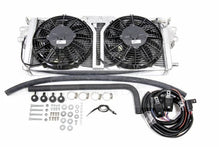 Load image into Gallery viewer, PLM Shelby GT500 Heat Exchanger with SPAL Fans &amp; Wiring Harness