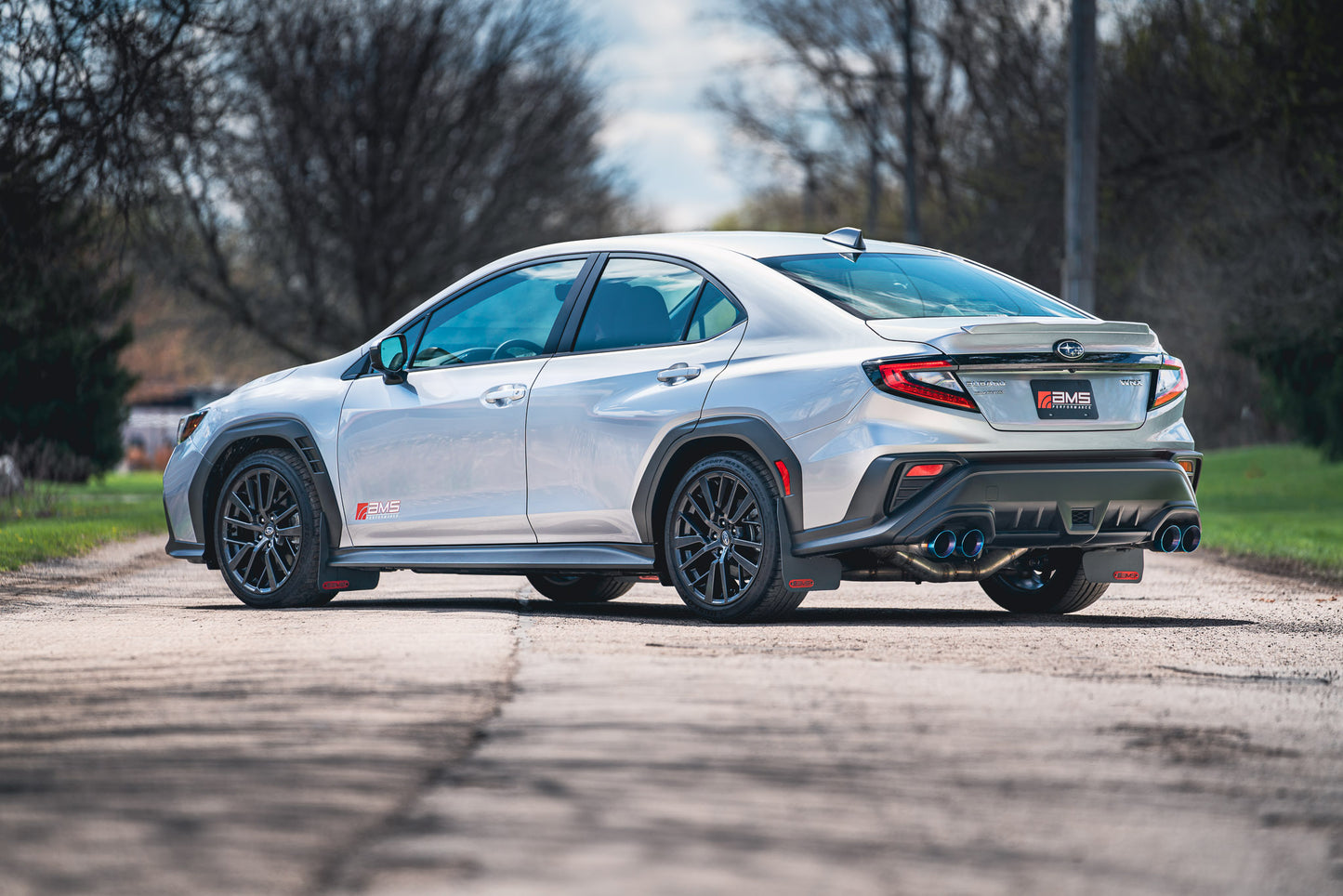 AMS PERFORMANCE AMS.50.06.0003-1 2022+ SUBARU WRX MUD FLAPS AMS