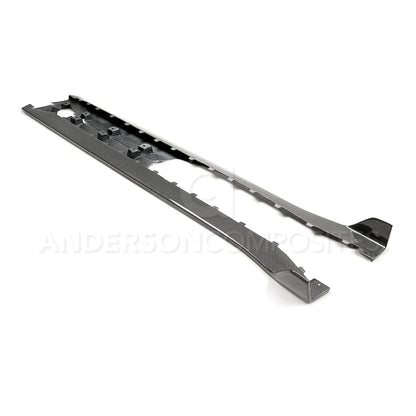 Anderson Composites 20-23 Mustang Shelby GT500 Carbon Fiber Rocker Panel Splitters AC-SS20FDMU500 Anderson Composites