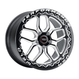 Weld Racing S907 Gloss Black Laguna Beadlock 15x10 / 5x114.3 / 50/7.5 - S907B0067P51