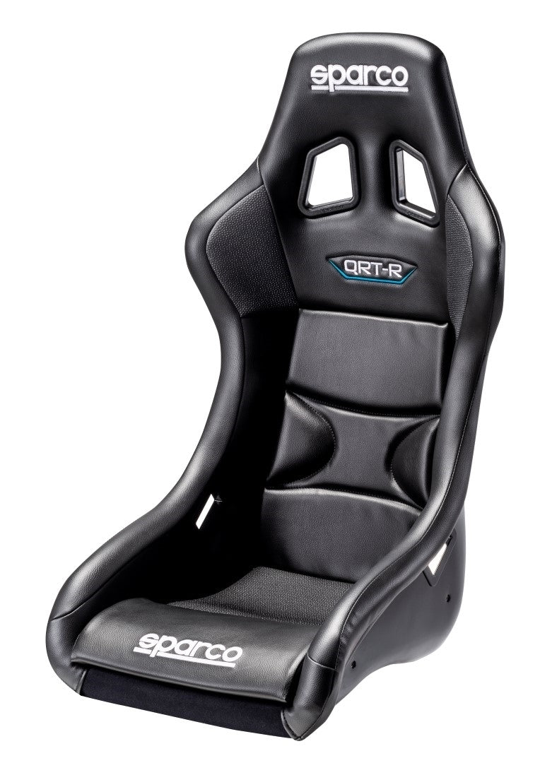 Sparco QRT-R Black Vinyl Competition Seat (Large) - 008012RNRSKY SPARCO