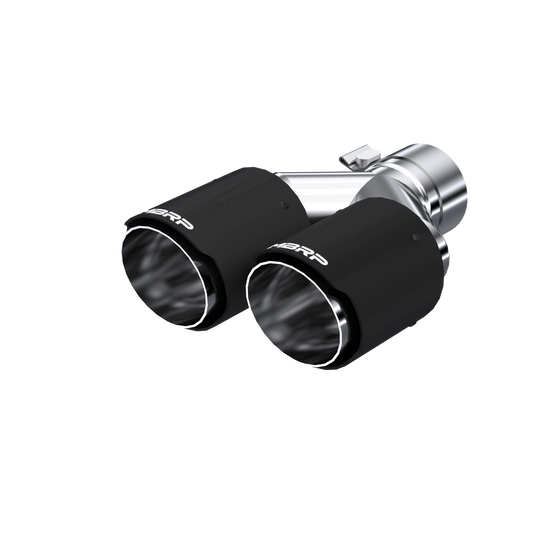 MBRP Universal Carbon Fiber Dual Tip 3.5in OD/2.5in Inlet - T5170CF MBRP