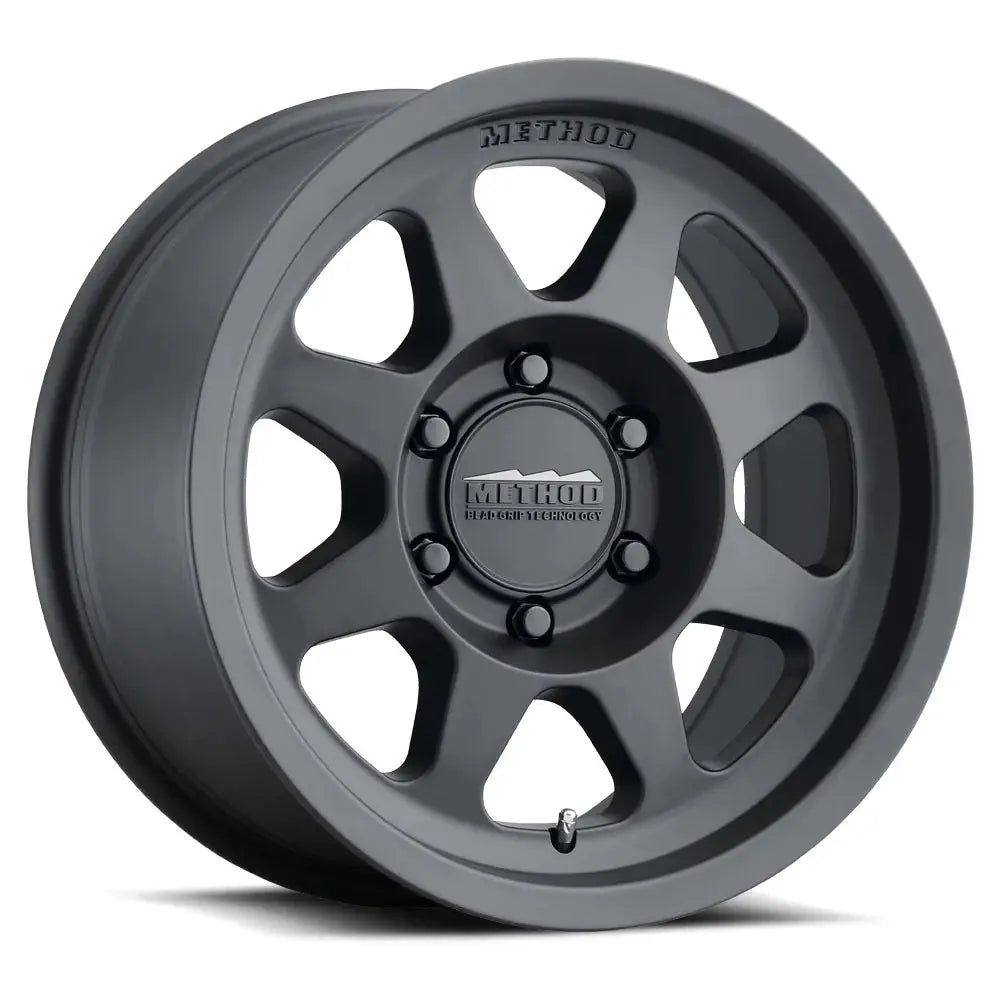 Method 701 MATTE BLACK 16x8 / 6x5.5 / 0/4.5, Method Wheels