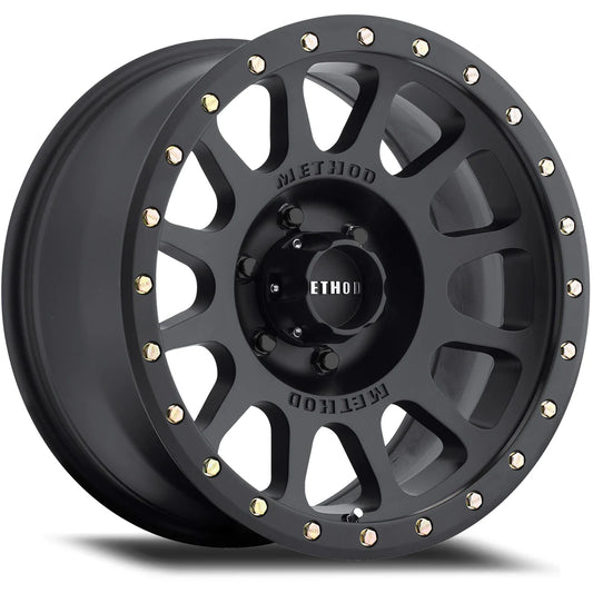 Method 305 NV MATTE BLACK 18x9 / 8x170 / -12/4.5, 130.81 Hub Bore - MR30589087512N Method Wheels