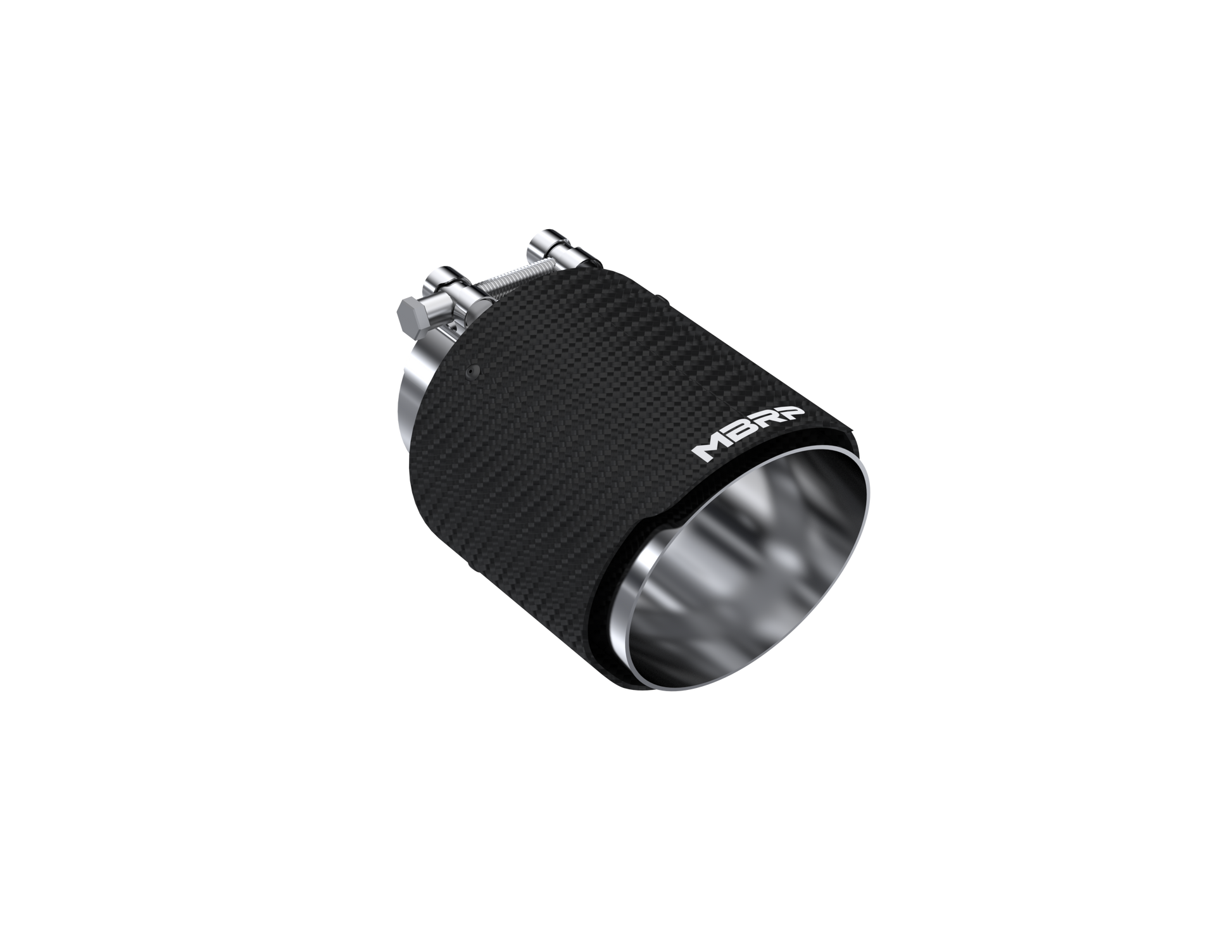 MBRP Universal Carbon Fiber Dual Wall Tip 4.5in OD/3in Inlet/6.13in L - T5180CF MBRP