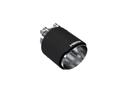 MBRP Universal Carbon Fiber Dual Wall Tip 4.5in OD/3in Inlet/6.13in L - T5180CF MBRP