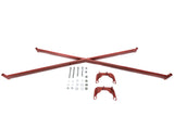 PLM Crossbar Brace X-Bar For 2015+ Subaru WRX (Red) - PLM-SUB-X-BAR-VA-RED