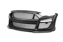 Load image into Gallery viewer, 18-23 Ford Mustang GT500 Style Fiberglass Front Bumper W/Carbon Fiber Grille &amp; Lip - AC-FB18FDMU-ST-PC