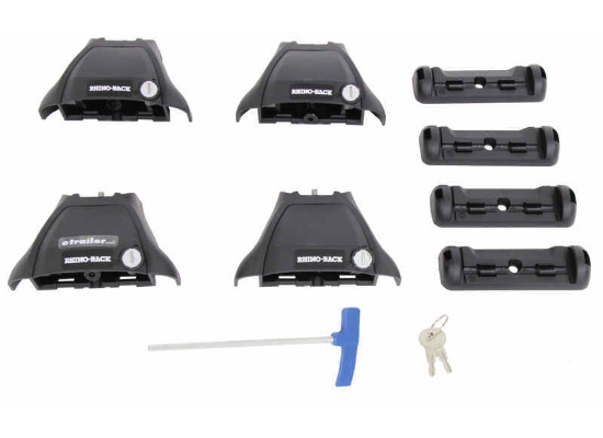 Rhino-Rack 2500 Leg Kit for Vortex Bar Aero Crossbars (4 pcs) - RLKVA
