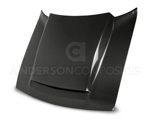 Anderson Composites 18-24 Dodge Challenger Demon Cowl Hood AC-HD18DGCHDM-KB Anderson Composites