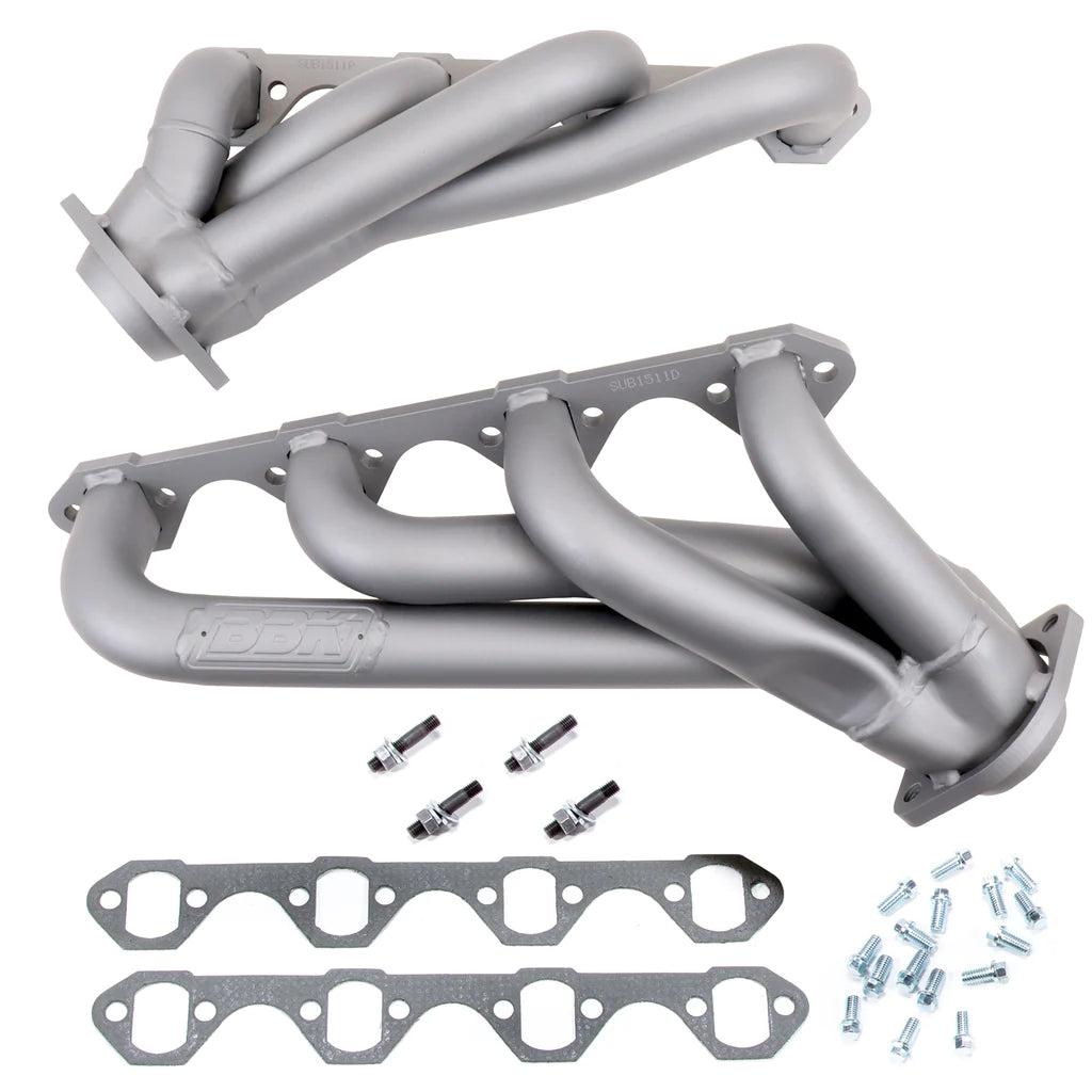 BBK Ford Mustang 351 Swap 1-5/8 Shorty Exhaust Headers Titanium Ceramic 79-93 BBK