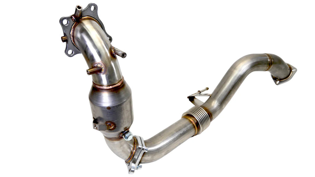 PLM Downpipe & Front Pipe 2023+ Acura Integra - PLM-HFE-DP-FP-CAT-A