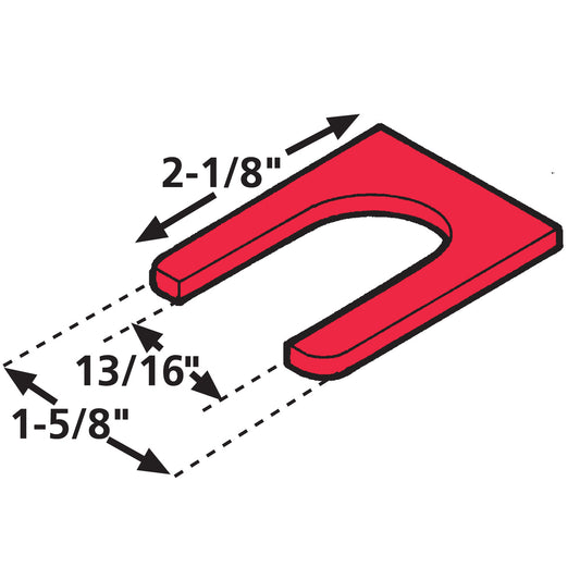 SPC Performance 35060 TANDEM SHIM-FRTLNR SS 1/32"(6) SPC Performance