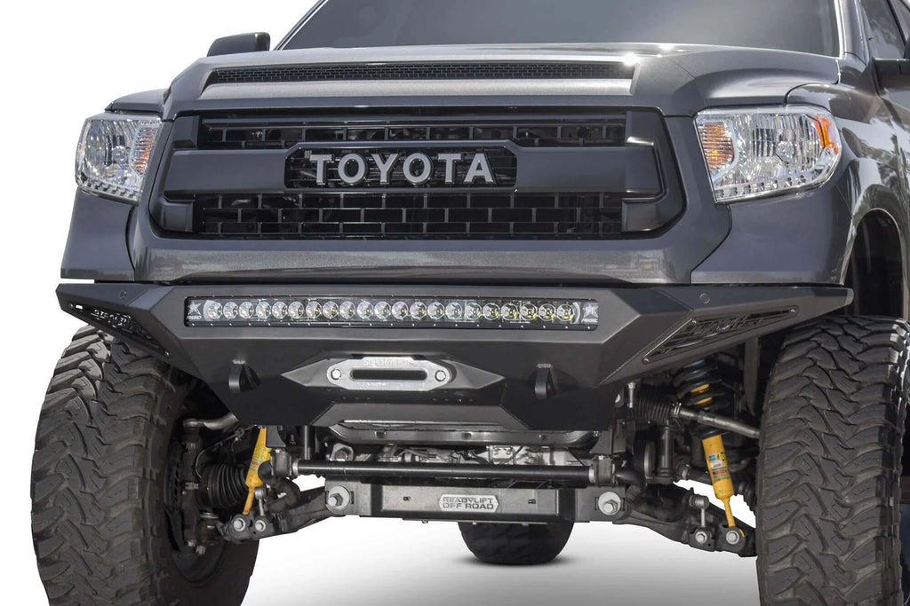 Addictive Desert Designs 2014-2021 Toyota Tundra Stealth Fighter Winch Front Bumper - F741422860103