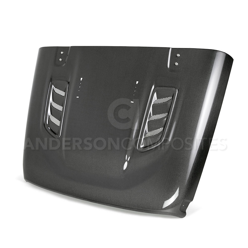 Anderson Composites 18-23 Jeep Rubicon JL/JT OE Carbon Fiber Hood - AC-HD19JPRU-OE