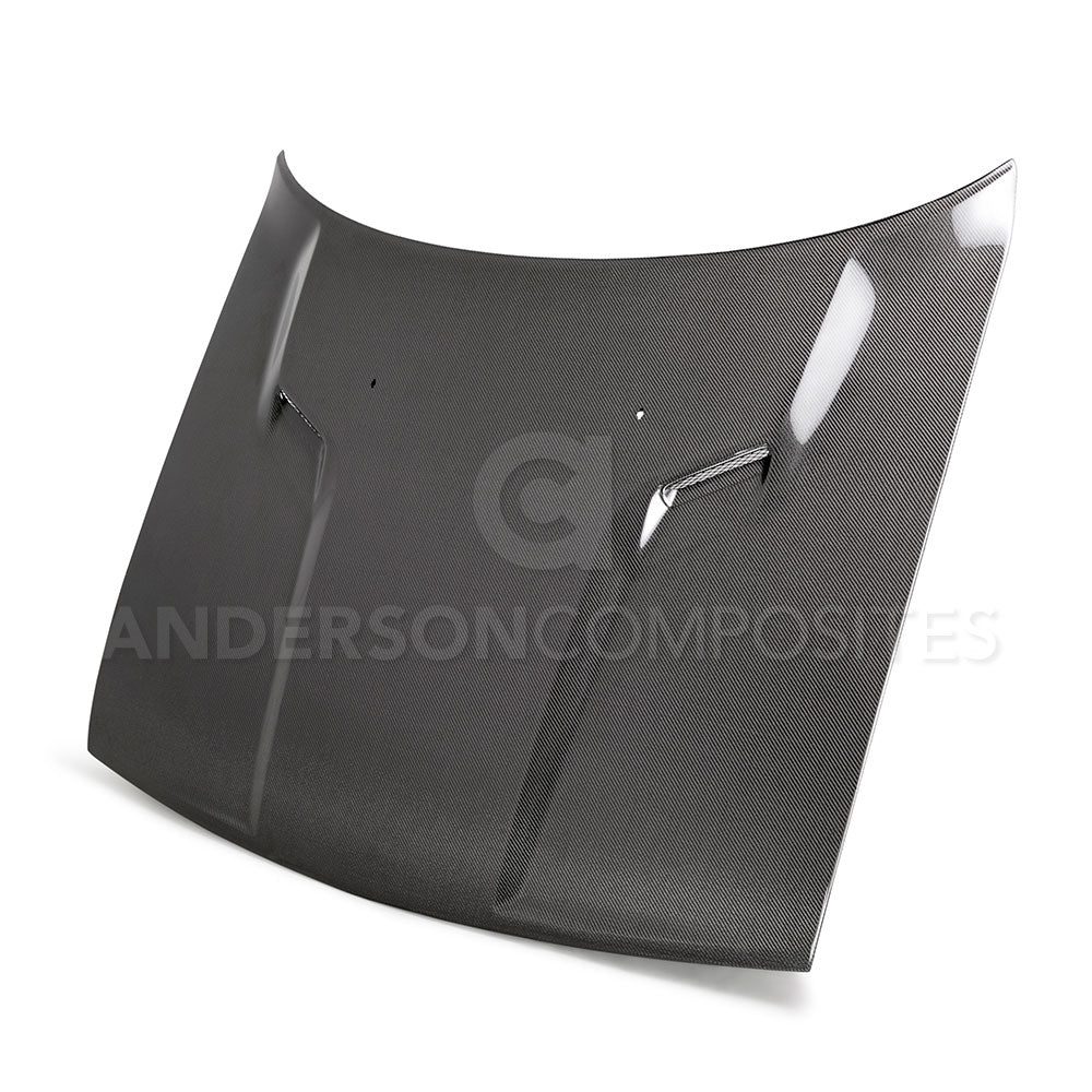 Anderson Composites 08-14 Challenger Carbon Fiber Type-OE Hood - AC-HD0910DGCH-OE