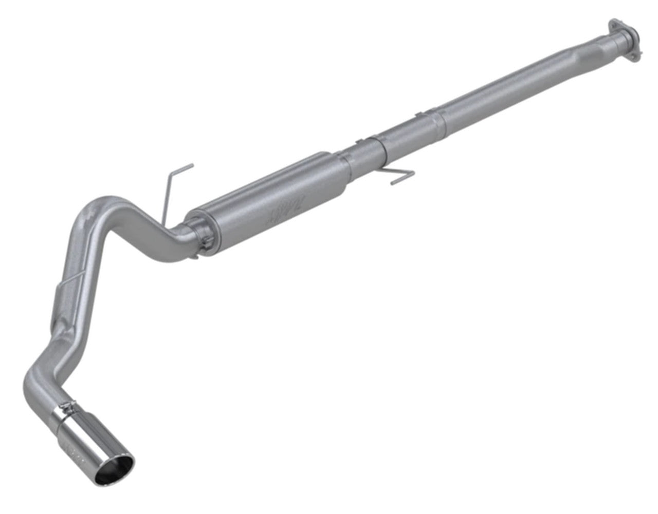 MBRP 2011-204 F-150 3.5L EcoBoost 4in Cat-Back Exhaust Single Side Exit (Race Profile) - S5248AL MBRP