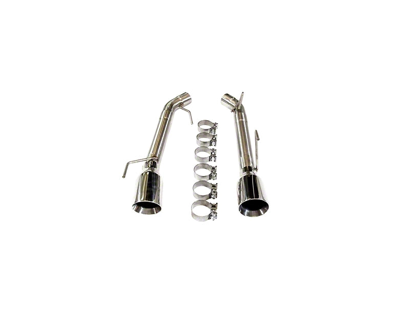 PLM 2.5" Dual Axle Back Exhaust Pipe Kit Mustang 05-10 V8 GT GT500 - PLM-D-FD-MD-STANG