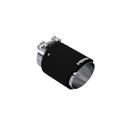 MBRP Universal Carbon Fiber Tip 3in ID / 4in OD Out / 6.13in Length Angle Cut Dual Wall - T5188CF MBRP