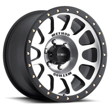 Load image into Gallery viewer, Method 305 NV MACHINED - MATTE BLACK LIP 17x8.5 / 6x5.5 / 25/5.7, 108 Hub Bore - MR30578560325