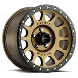 Method 305 NV METHOD BRONZE - MATTE BLACK LIP 17x8.5 / 5x5.5 / 0/4.75, 108 Hub Bore - MR30578555900