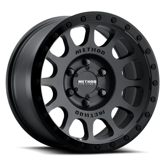 Method 305 NV DOUBLE BLACK 17x8.5 / 5x5 / 0/4.75, 94 Hub Bore - MR305785501000 Method Wheels