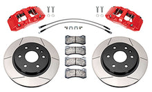 Load image into Gallery viewer, Wilwood 140-16804-R AERO6-DM Front Big Brake Kit Red Slotted Rotors for 2007-2018 GM 1500 Truck/SUV