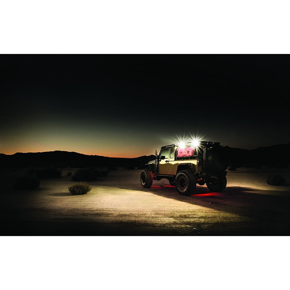 Rigid Industries 1x2 65 Degree DC Power Scene Light Black Housing - 86610 Rigid Industries