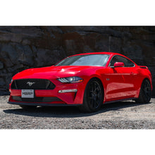 Load image into Gallery viewer, MBRP 2018-2023 Ford Mustang GT, 5.0L V8 3in Cat-Back, Black Coated Quad Rear Exit (Street Profile) - S7205BLK