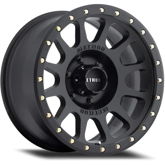Method 305 NV MATTE BLACK 17x8.5 / 6x5.5 / 0/4.75, 108 Hub Bore - MR30578560500 Method Wheels