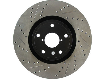 StopTech Slot/Drill Front Right Brake Rotor, Impreza, WRX STI - 127.47022R Stoptech